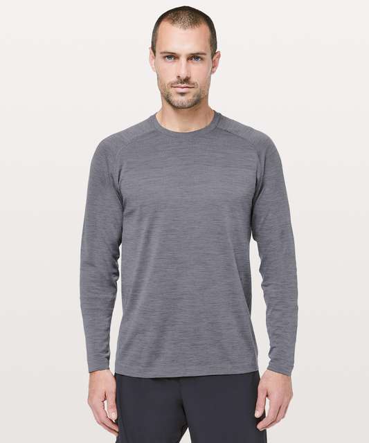 Lululemon Metal Vent Tech Long Sleeve - Black / Black - lulu fanatics