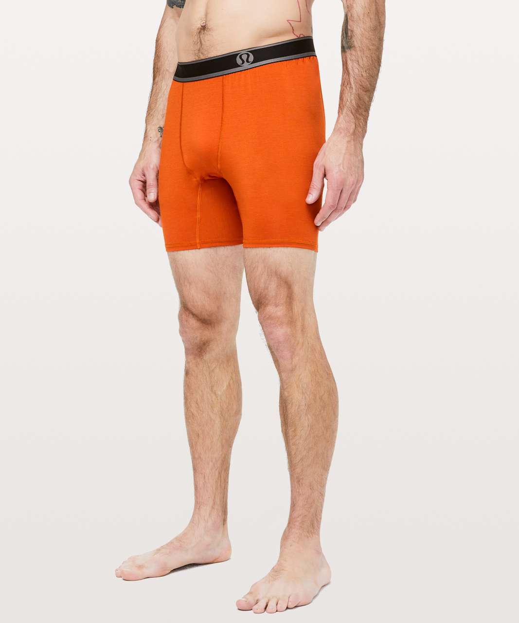 Lululemon Game On Boxer Brief *7.5" - Mars Orange