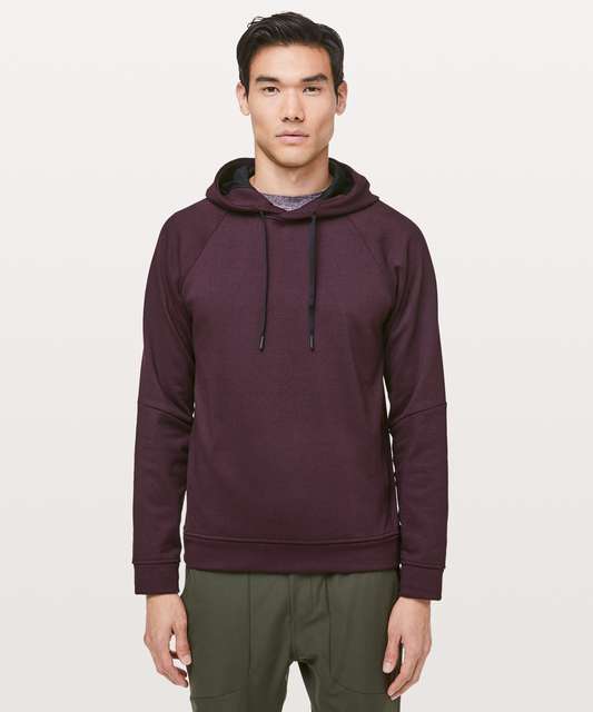 Lululemon City Sweat Pullover Hoodie *Thermo - Heathered Dark Olive ...