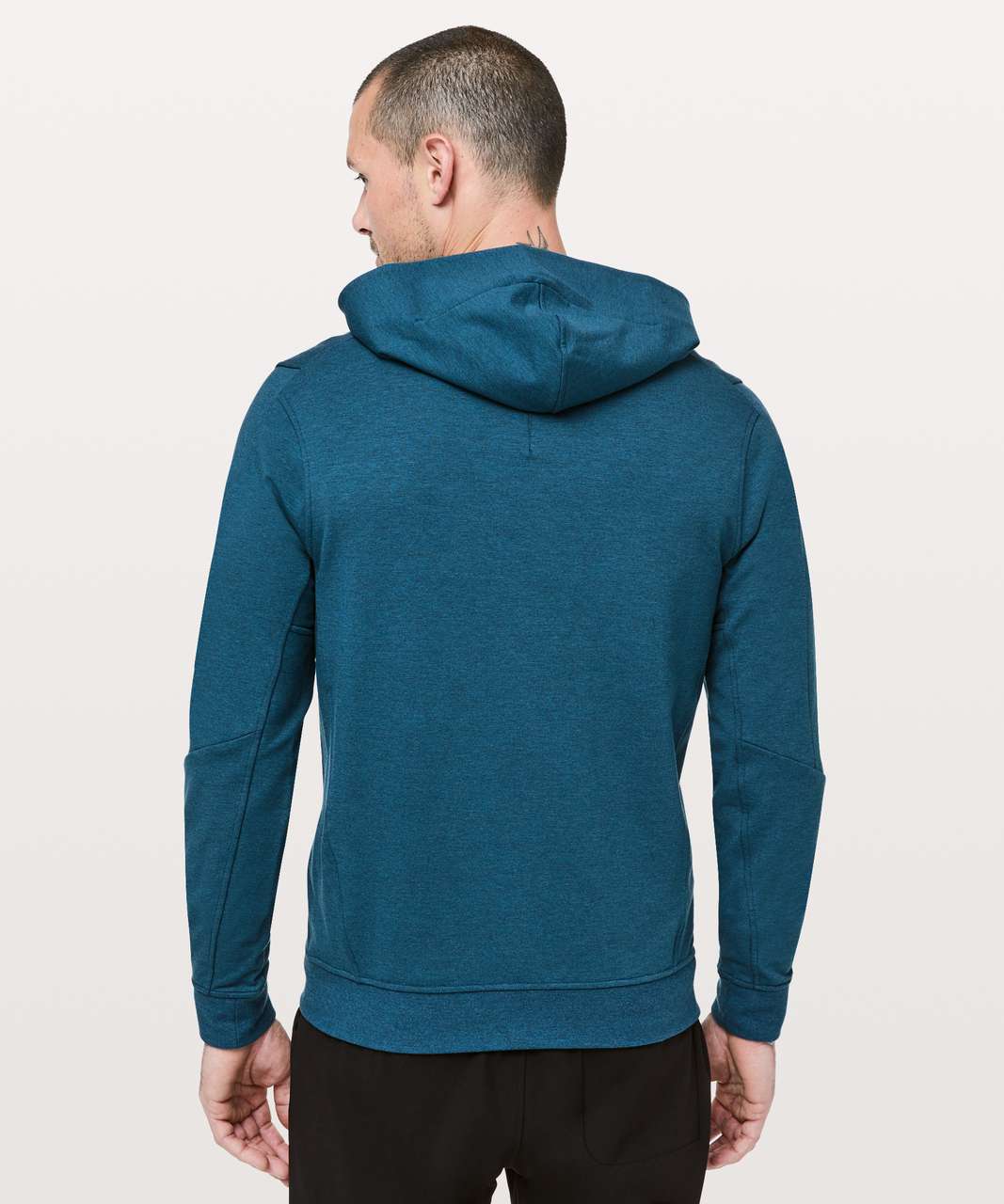 Lululemon City Sweat Pullover Hoodie *Thermo - Heathered Nautical Navy -  lulu fanatics