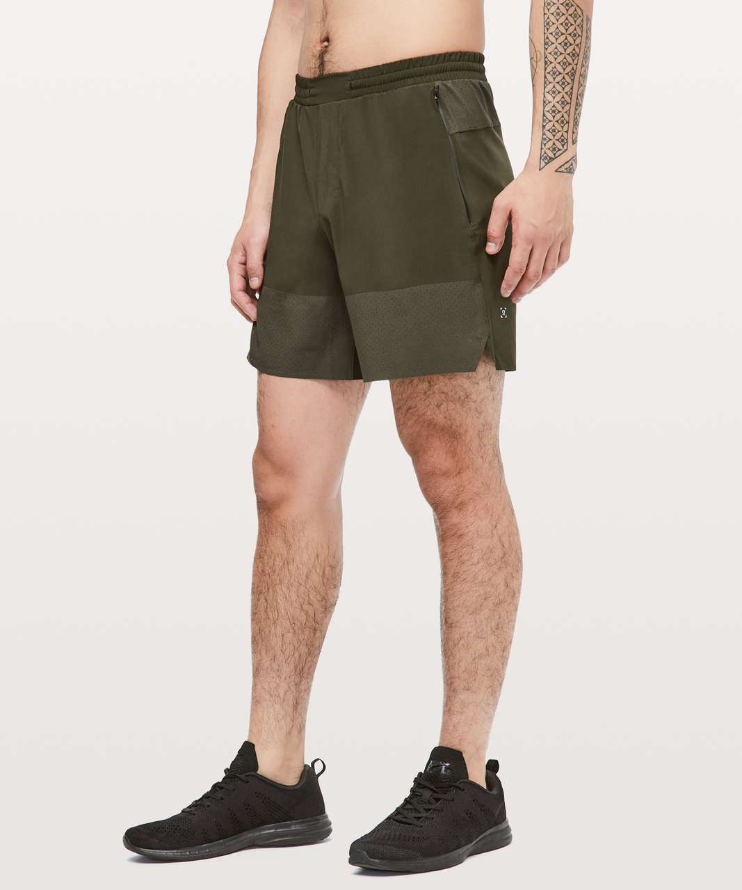 Lululemon Switch Up Short *7" - Olive / Armory