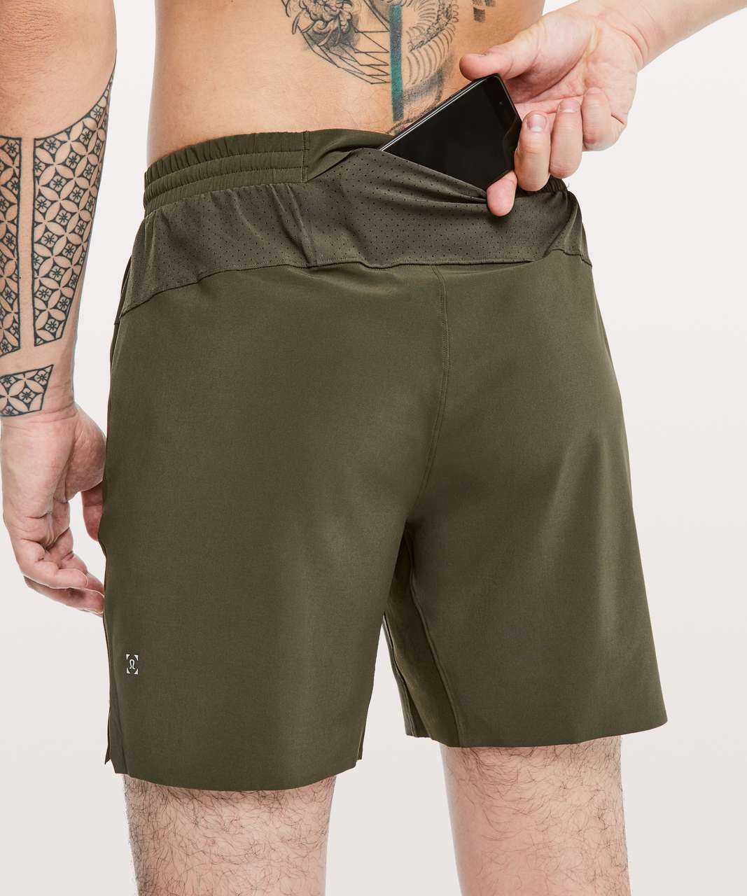 Lululemon Switch Up Short *7" - Olive / Armory