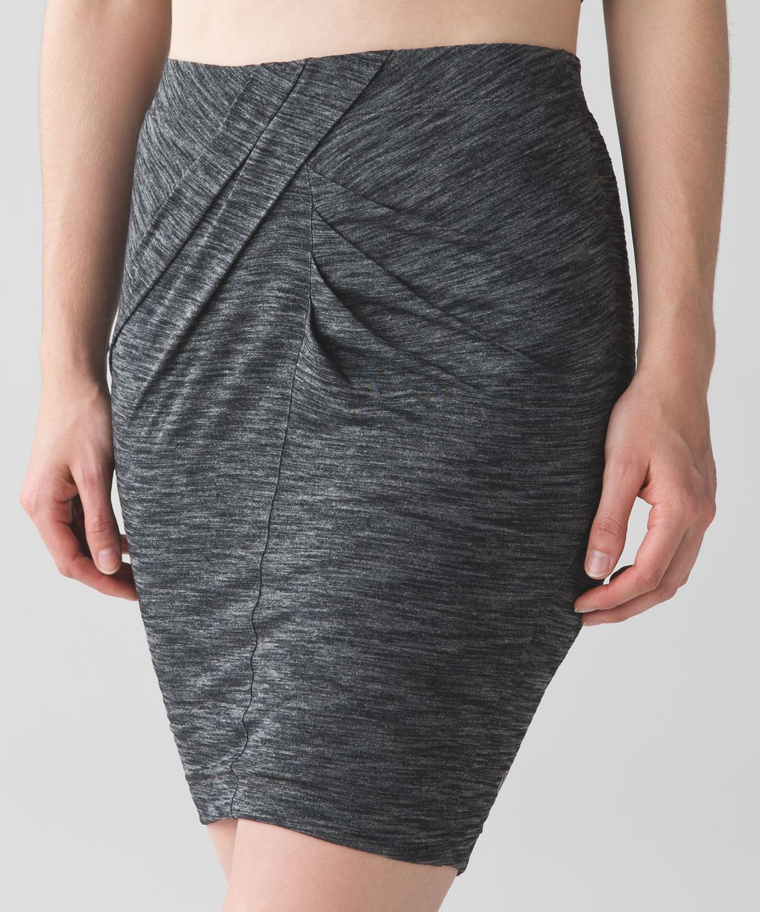 Lululemon Yoga Haven Skirt - Heathered Black