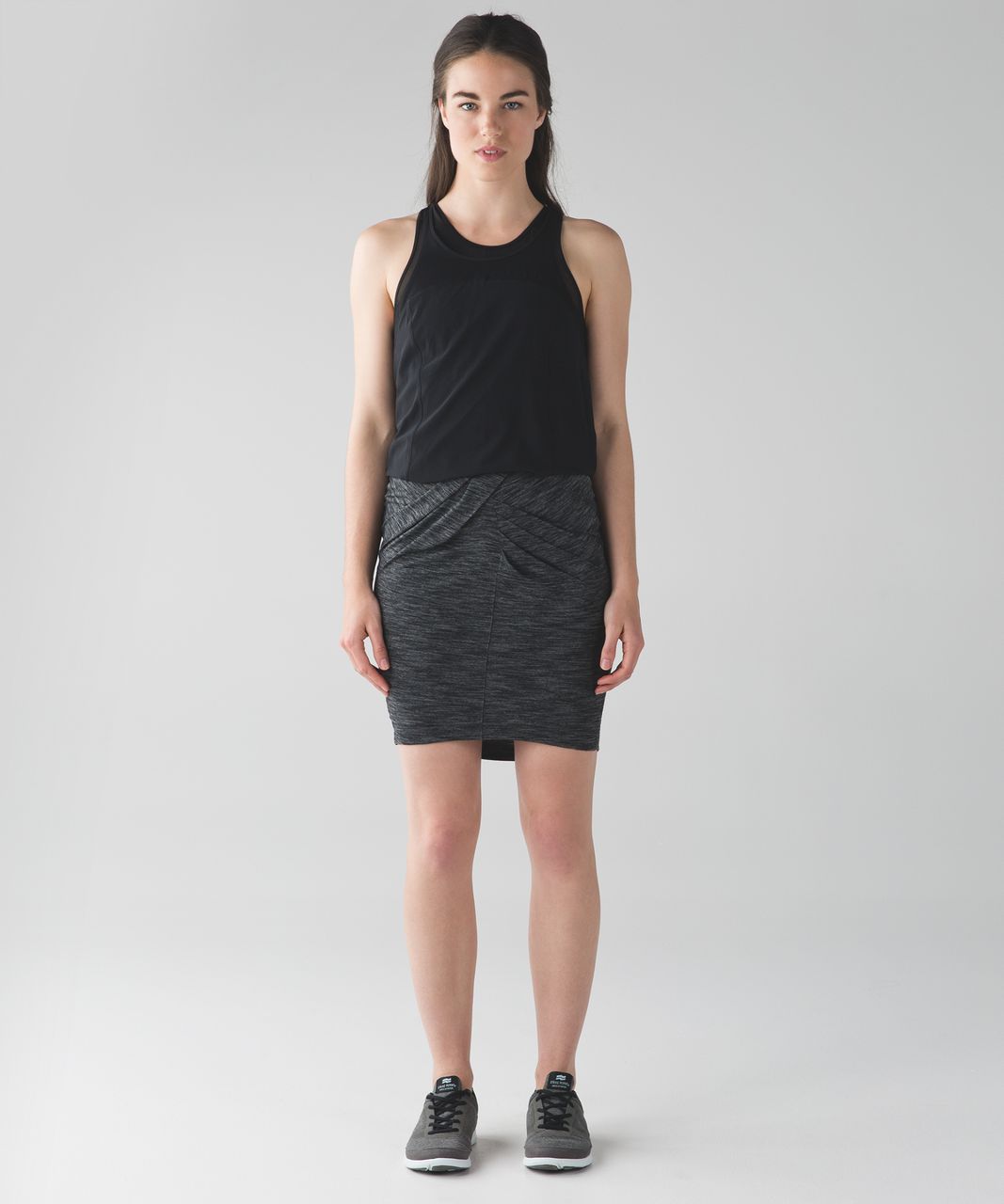 Lululemon Yoga Haven Skirt - Heathered Black