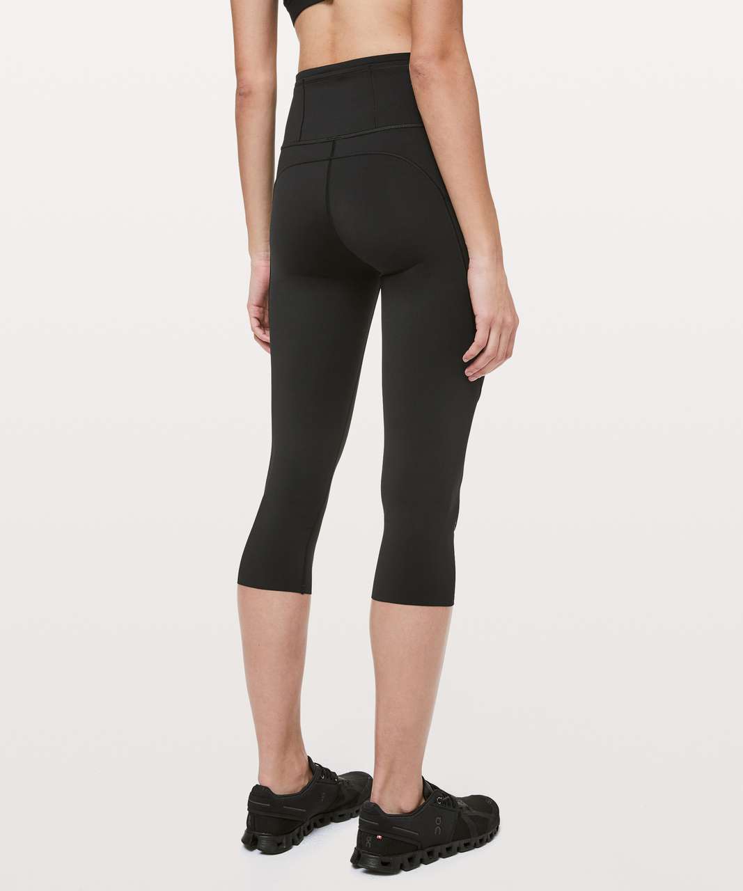 Lululemon Fast & Free Crop II *Nulux 19 - Black - lulu fanatics