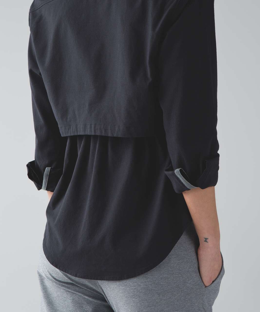 Lululemon Getaway Shirt - Black / Black