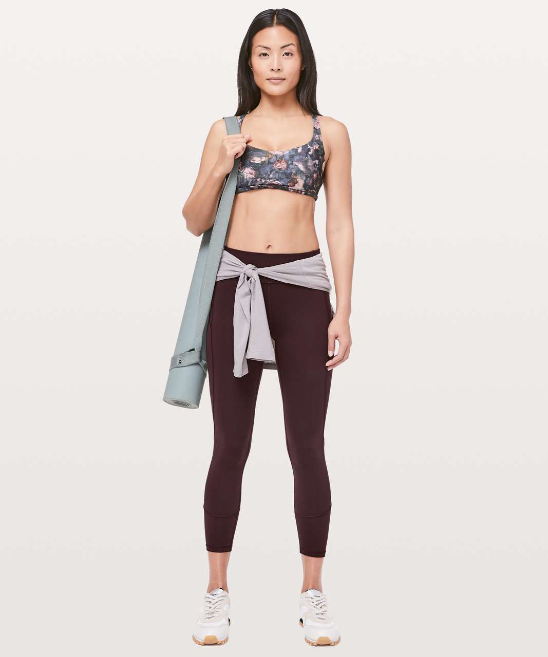 Lululemon In Movement 7/8 Tight *Everlux 25" - Plum Shadow