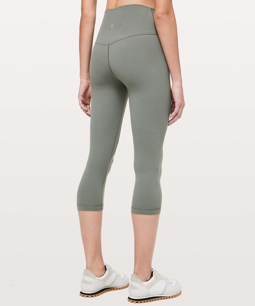 Lululemon Align Crop *21 In Wee Are From Space Greyvy Persian