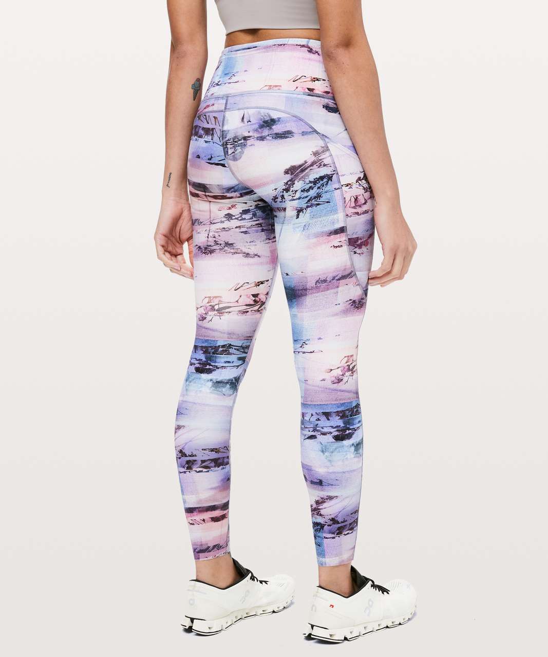 Lululemon Fast & Free 7/8 Tight II *Nulux 25 Damaged Please read