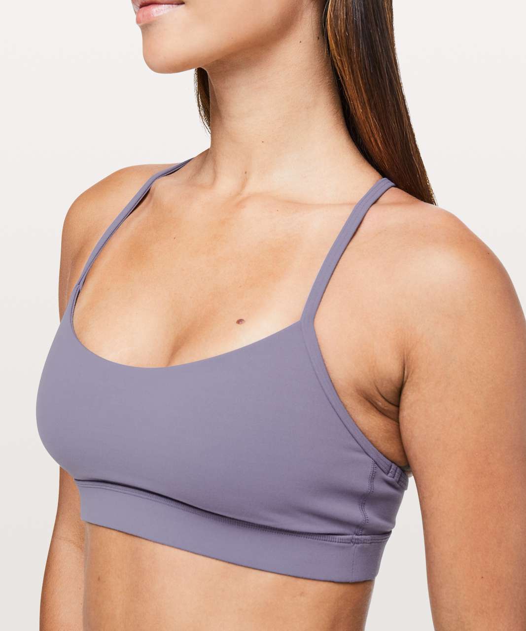 Lululemon Flow Y Bra *Nulu - Purple Quartz - lulu fanatics