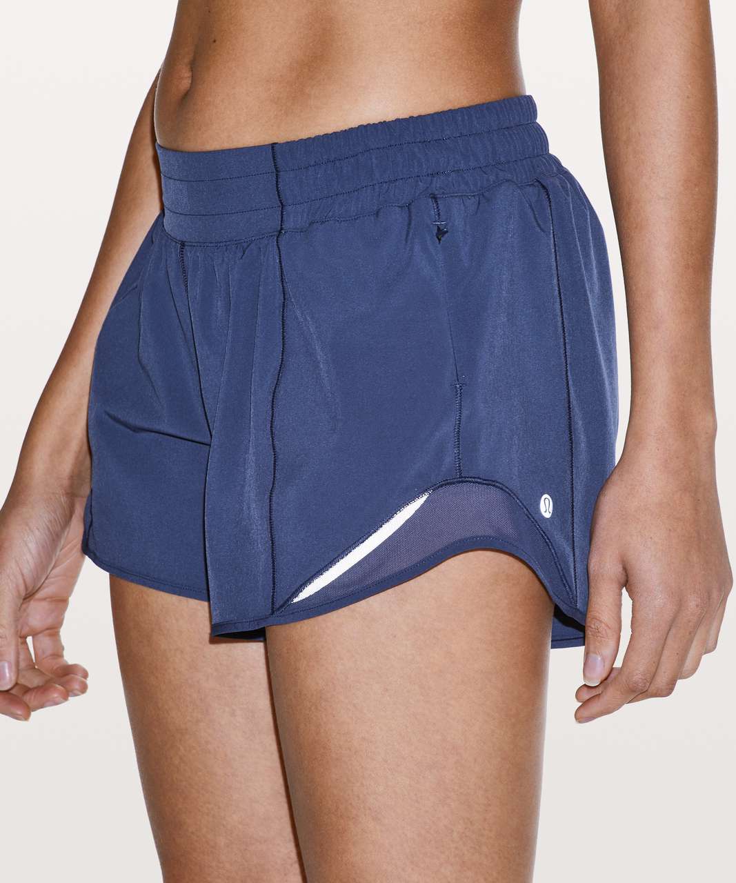 Stylish NWT Lululemon Hotty Hot Shorts in Gatsby Blue