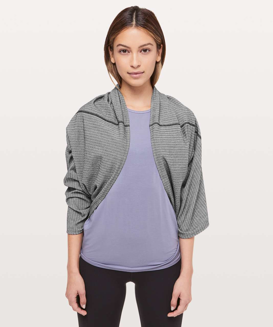 Lululemon Vinyasa Scarf Rulu Heathered Herringbone Slate : Buy Online at  Best Price in KSA - Souq is now : Fashion