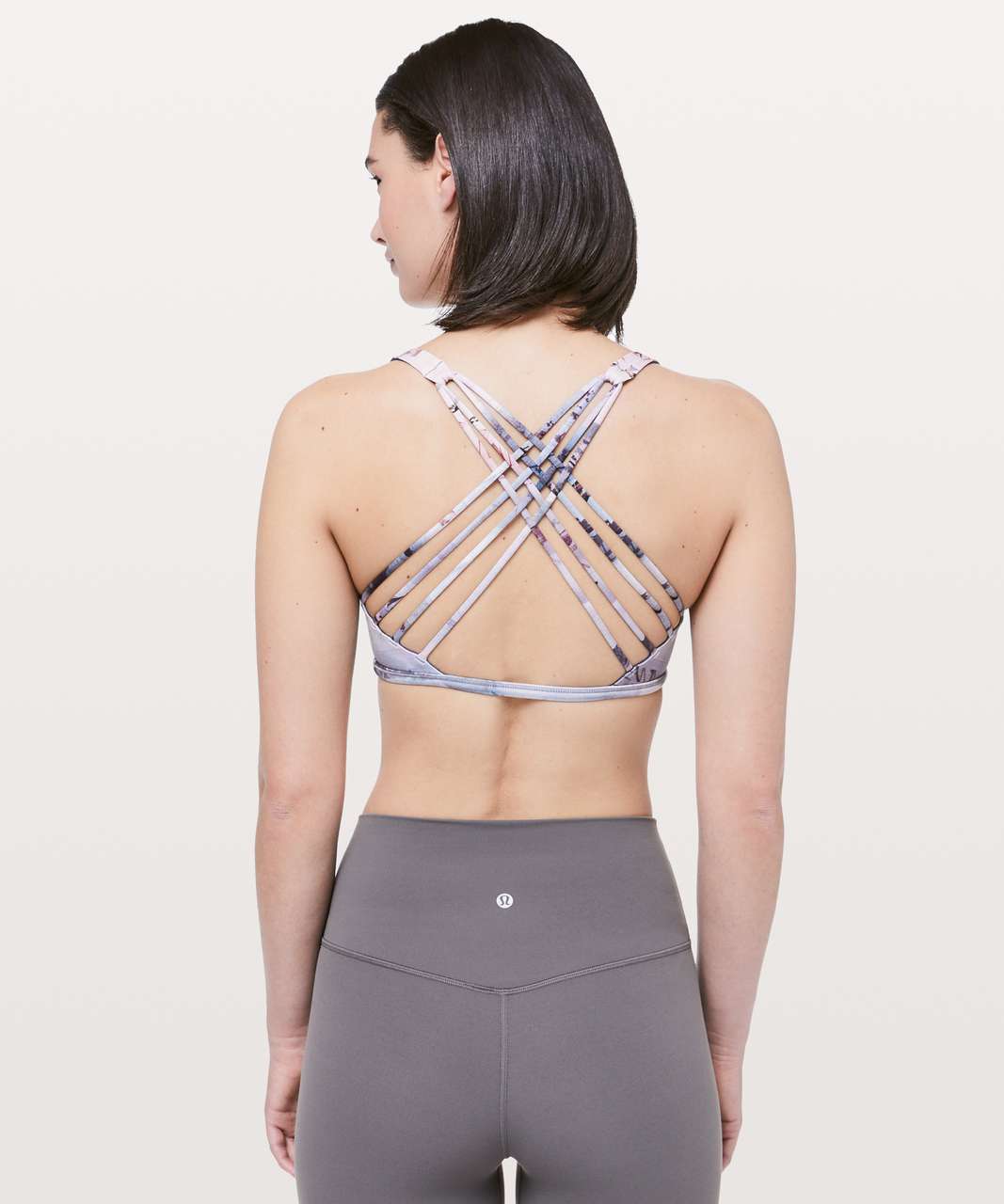 Lululemon Free To Be Bra (Wild) - Sunrise Silhouette Multi