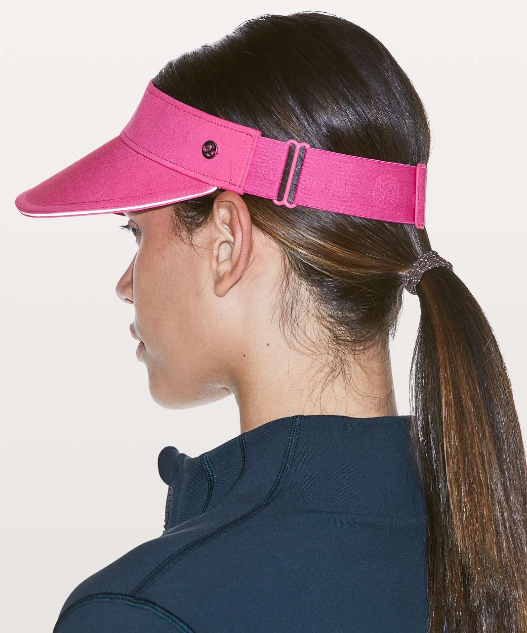 lululemon pink visor