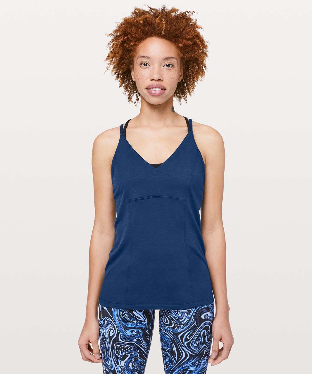 Lululemon Gami Tank *lululemon lab - Onyx Blue