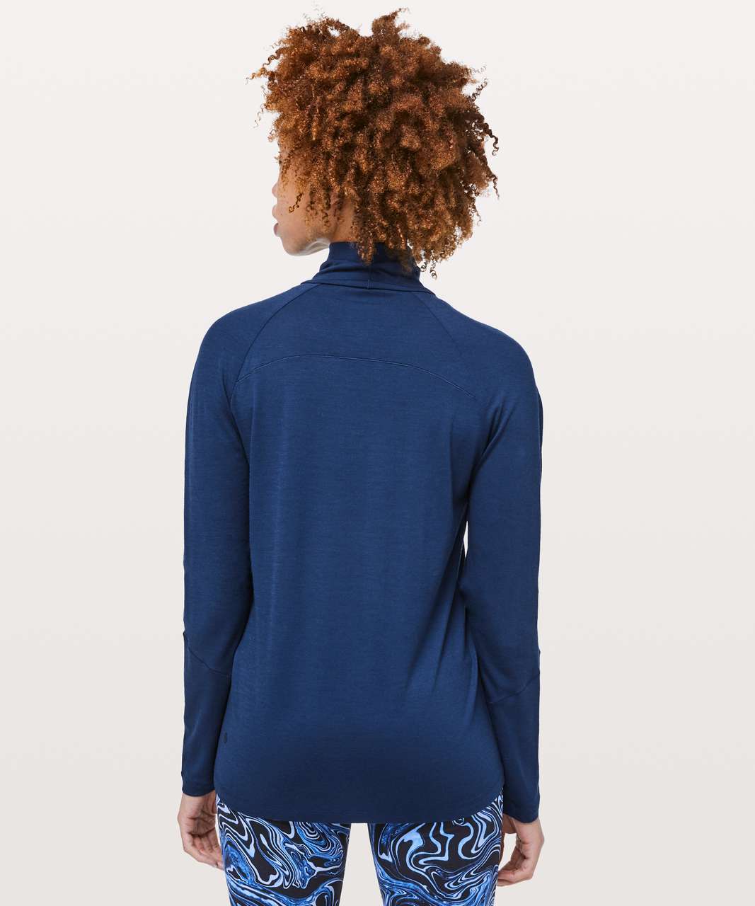 Lululemon Gami Long Sleeve *lululemon lab - Onyx Blue