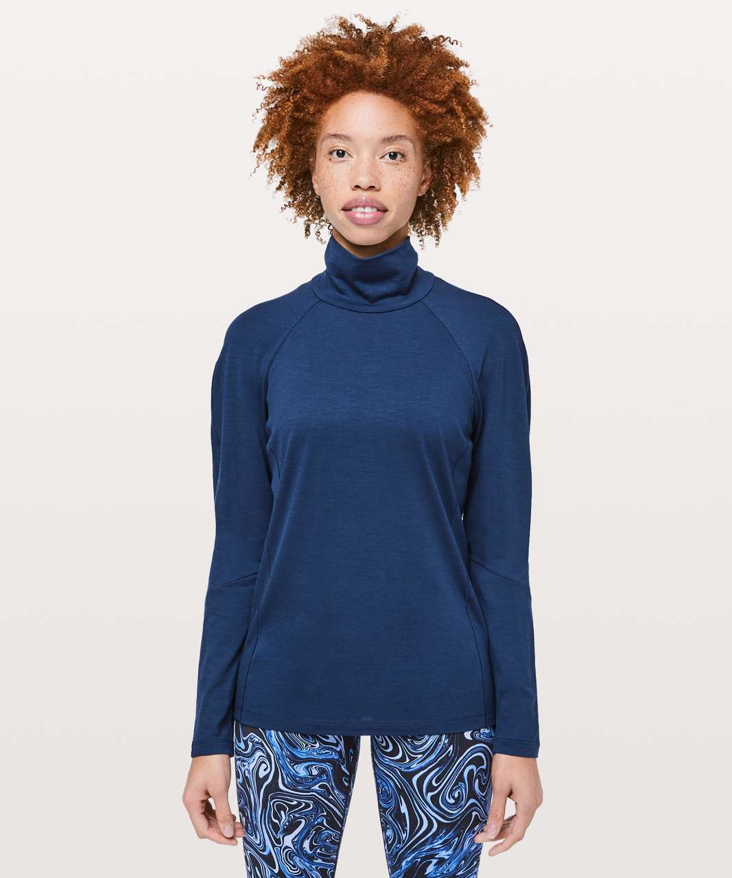 Lululemon Gami Long Sleeve *lululemon lab - Onyx Blue