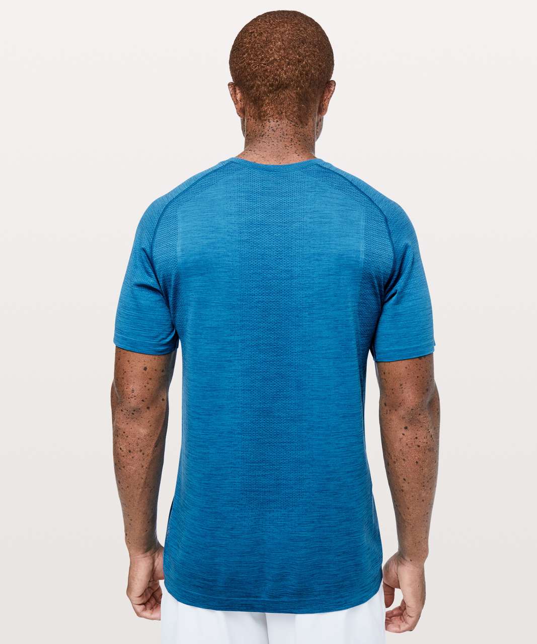 Lululemon Metal Vent Tech Short Sleeve - Dark Royal / Baltic Blue