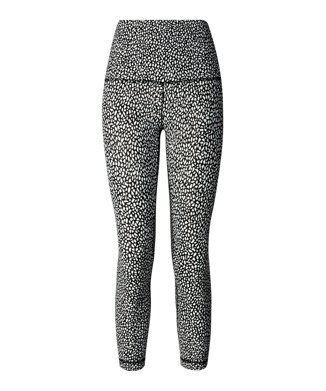 Lululemon Wunder Under Crop (Hi-Rise) - Miss Mosaic Black