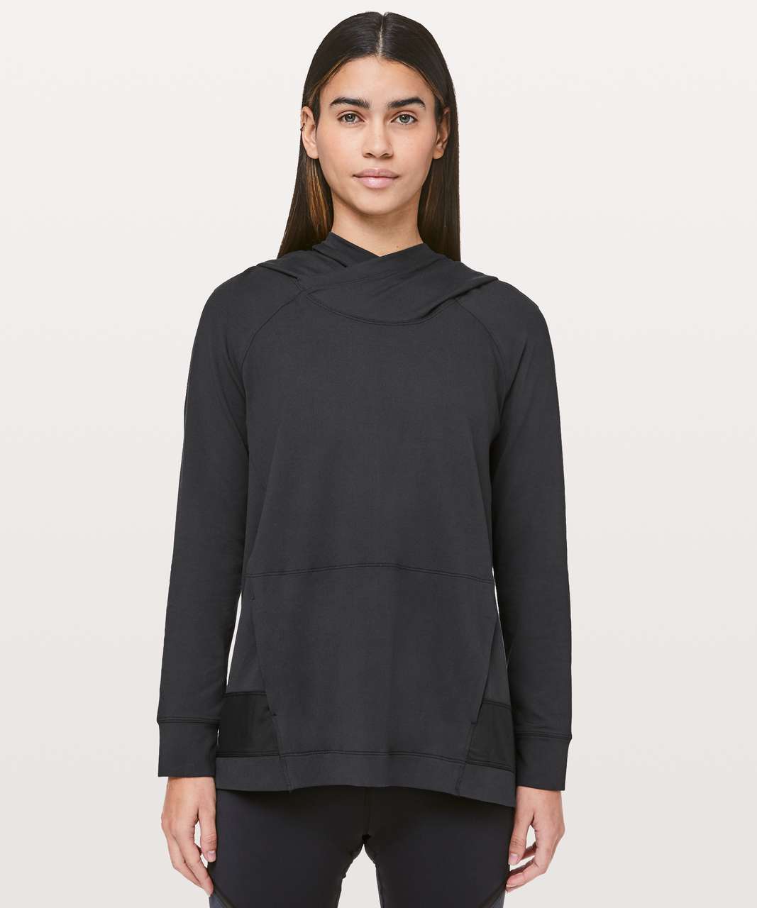 Lululemon Relaxed-Fit Training Hoodie - Black - lulu fanatics