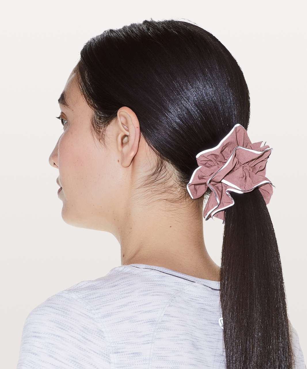 Lululemon Light Locks Scrunchie - Spanish Rose