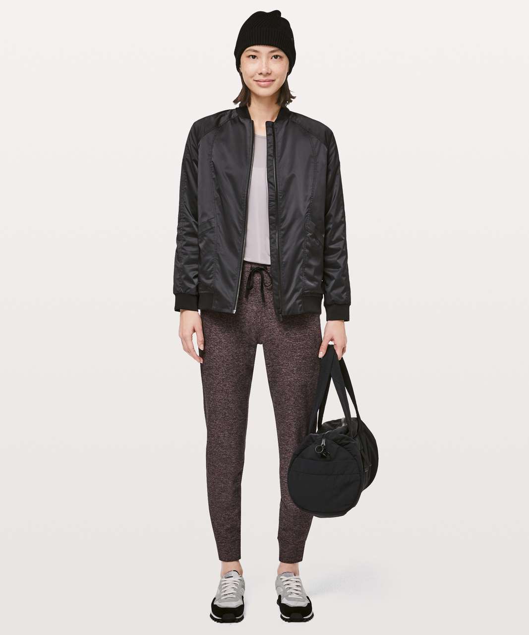 Lululemon Trace Back Bomber - Black