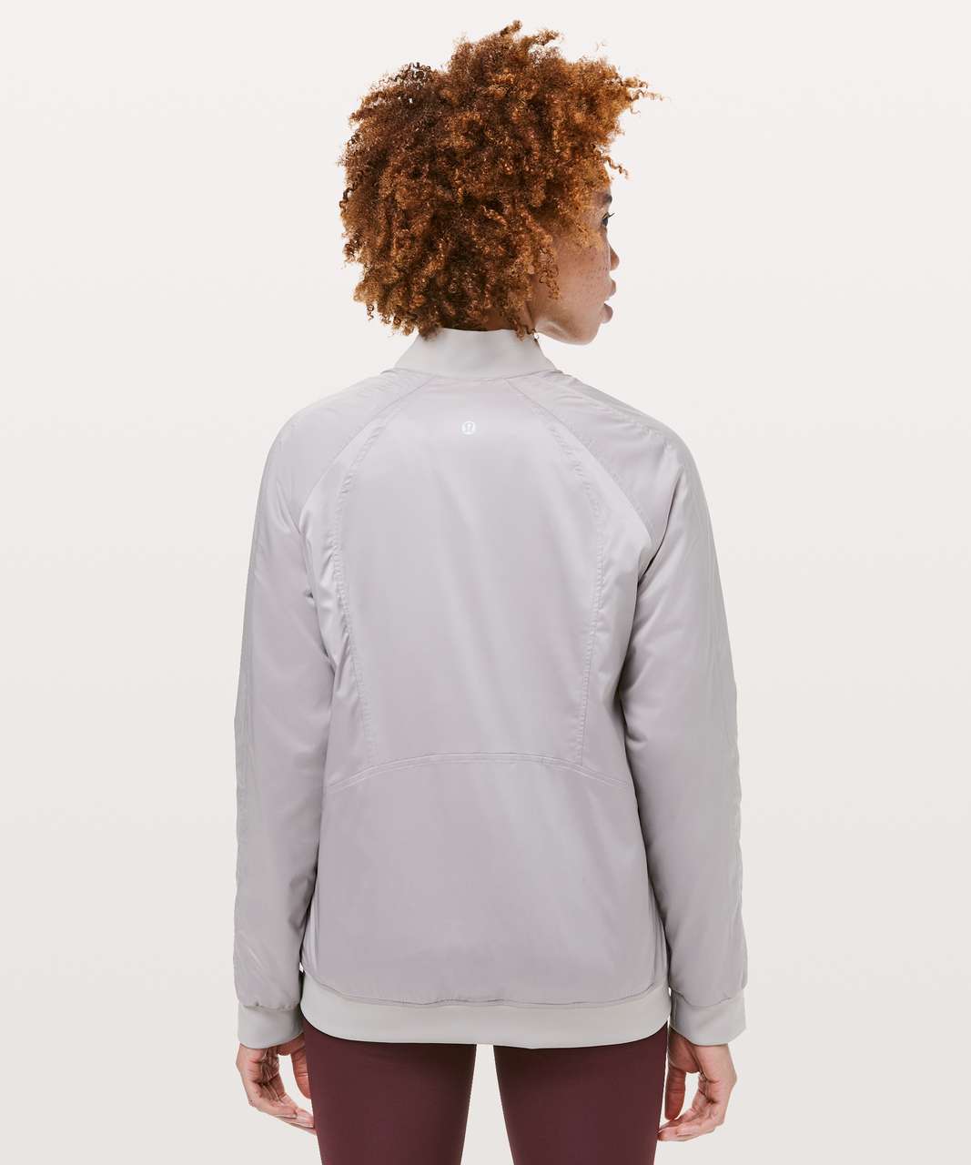 Lululemon Trace Back Bomber - Dark Chrome