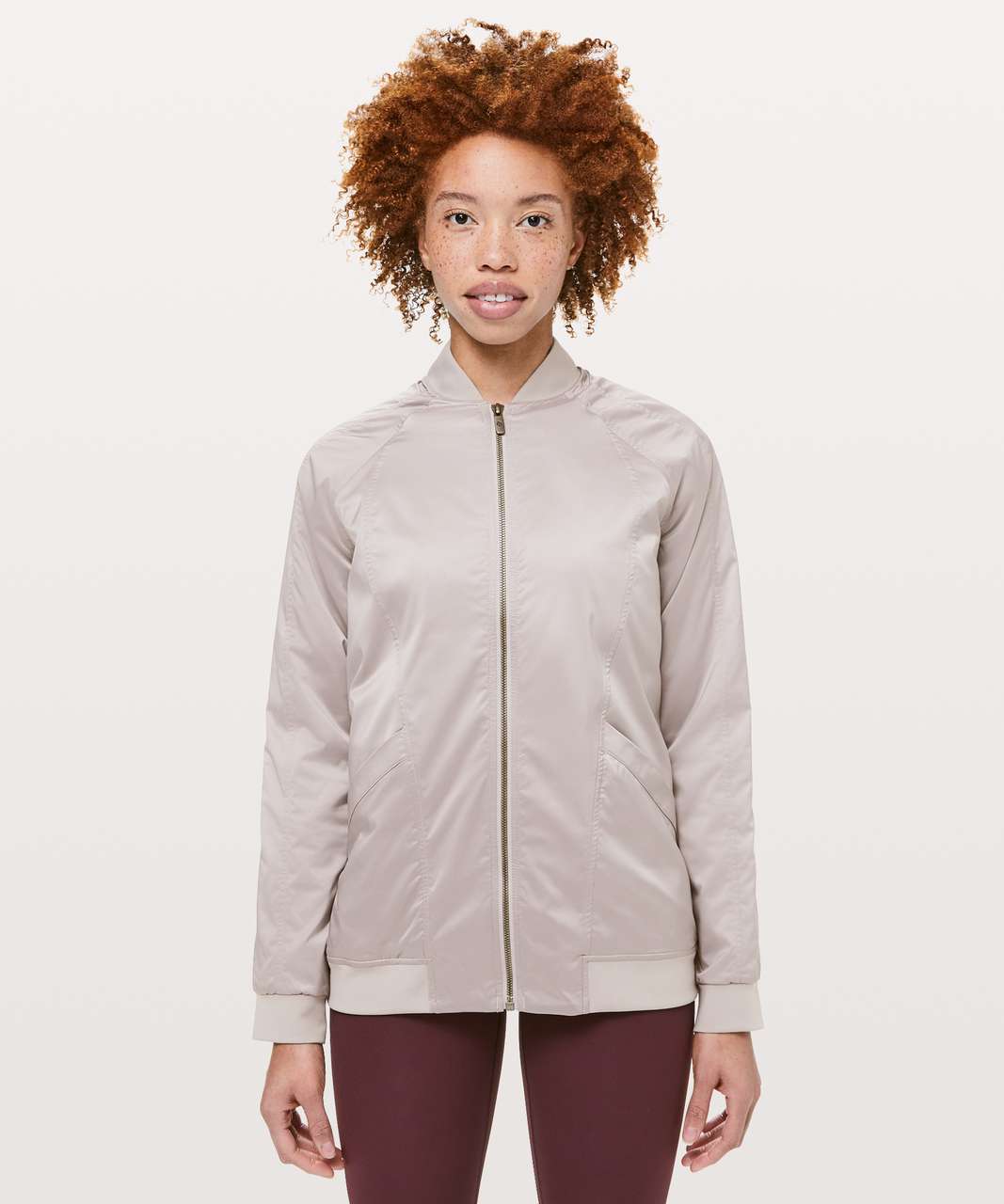 Lululemon Trace Back Bomber - Dark Chrome