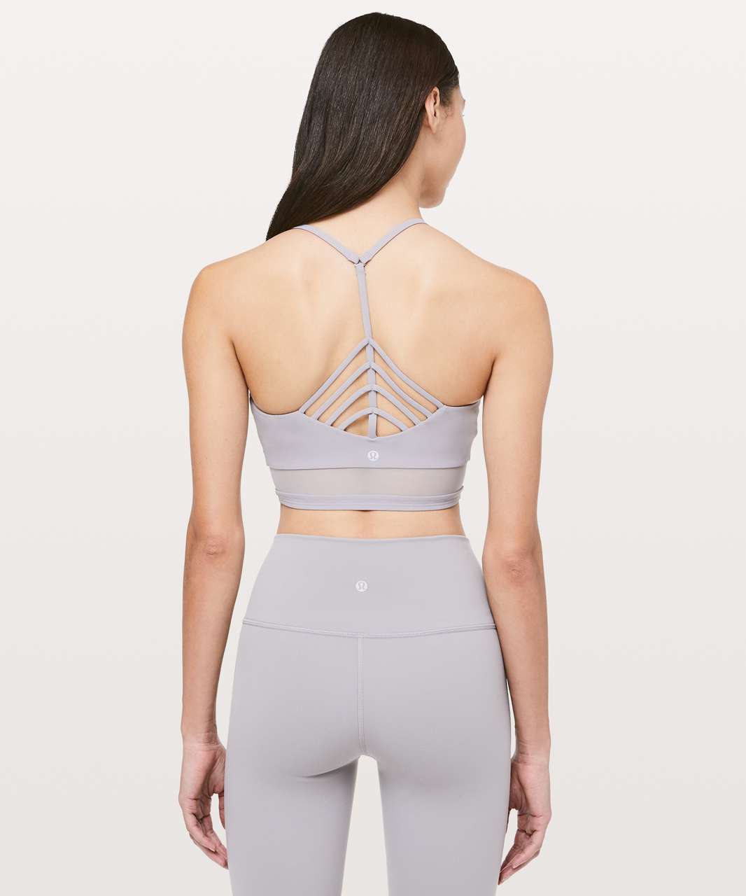 Lululemon Get Strappy Bra - Dark Chrome