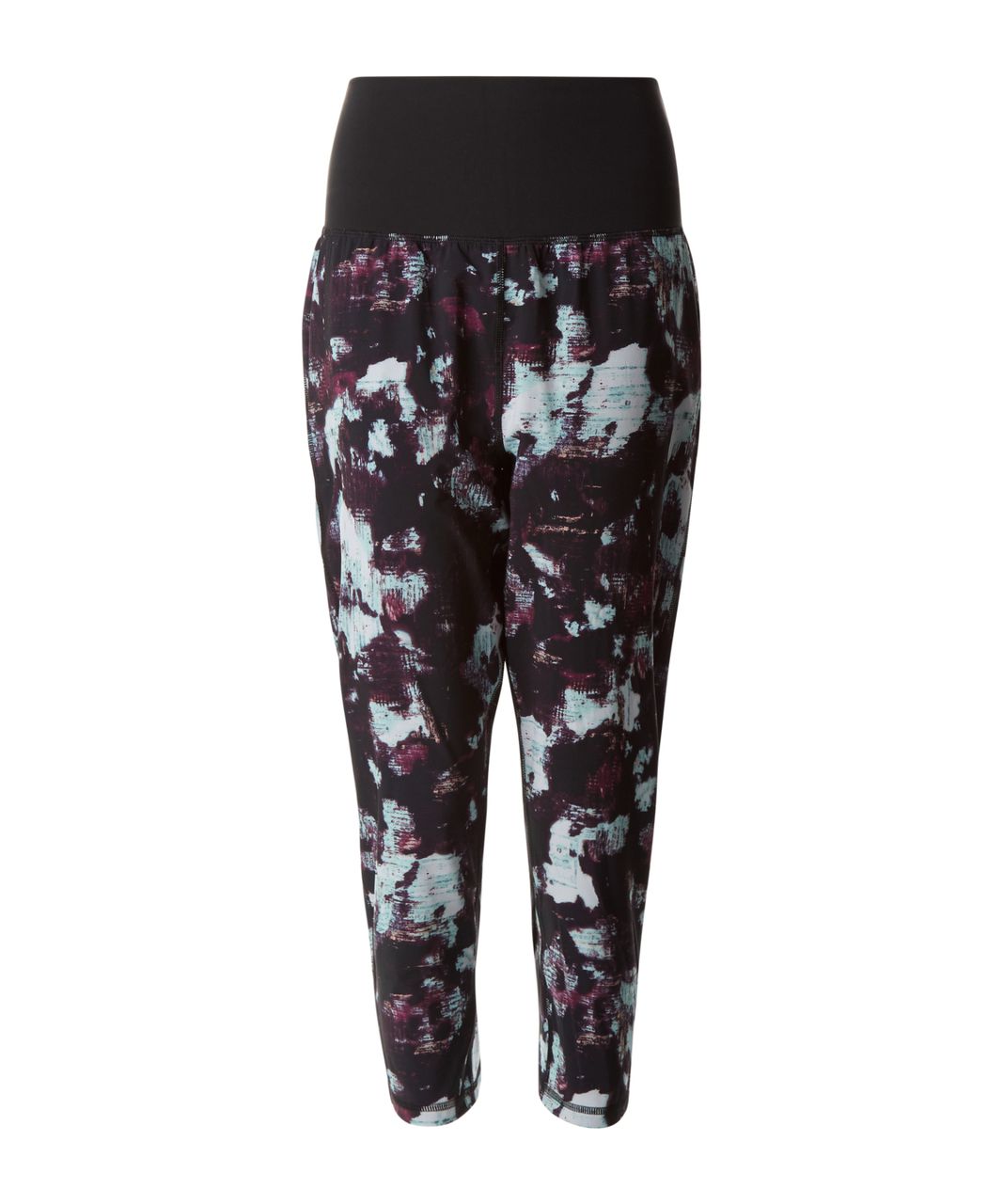 Lululemon Tranquil Crop - Kara Blossom Multi / Black