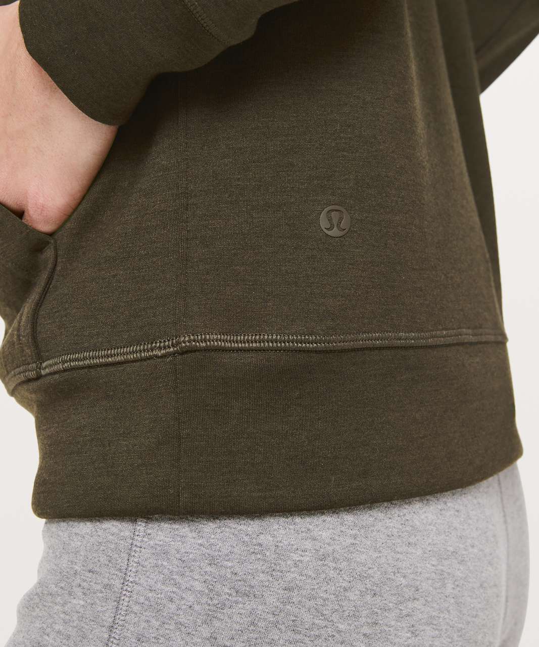 Lululemon City Sleek Hoodie - Dark Olive