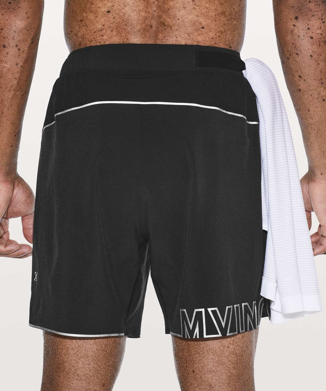 Lululemon Surge Short *Reflective 6" - Black