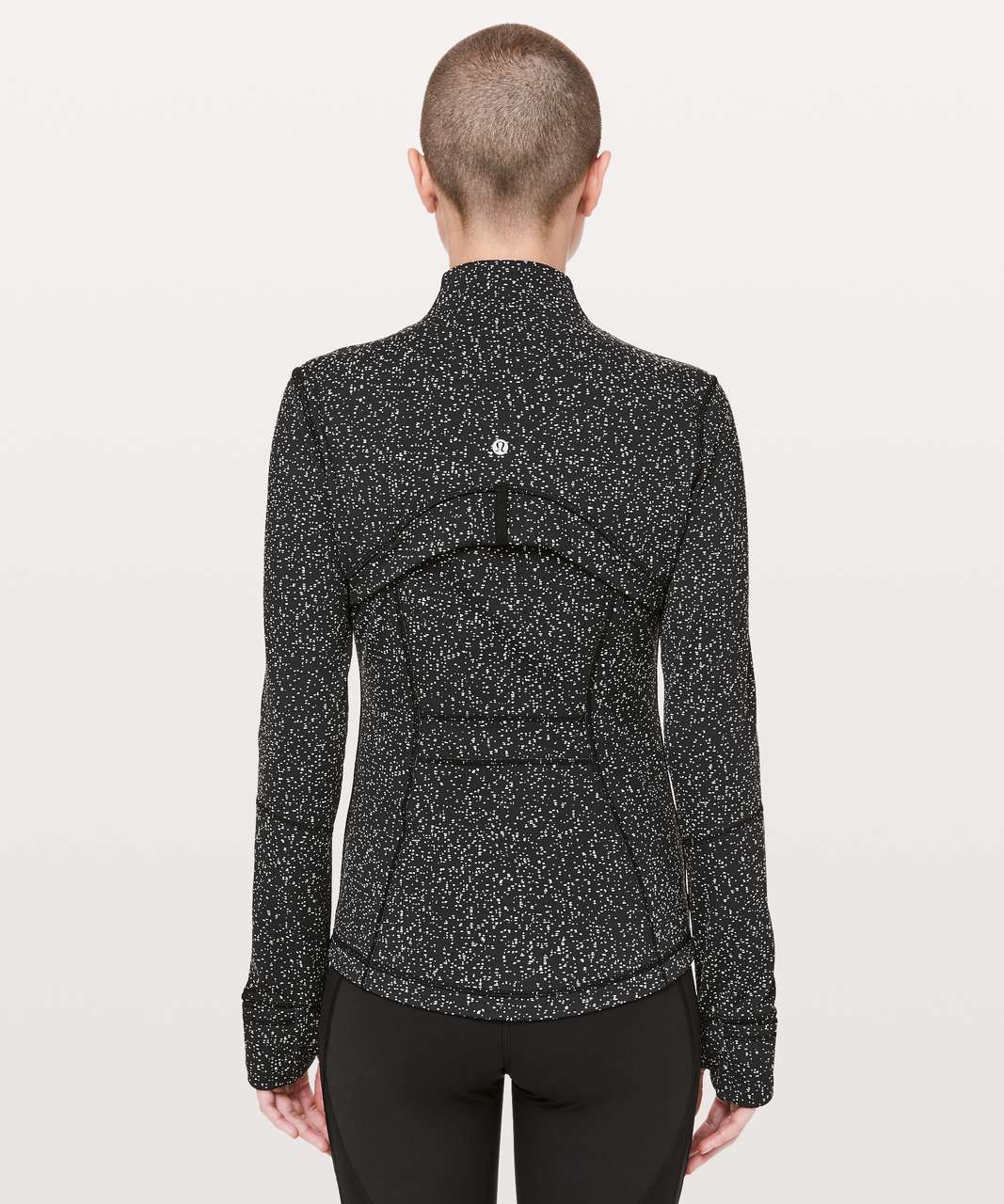 Lululemon Define Jacket - Magnetized Jacquard Black White