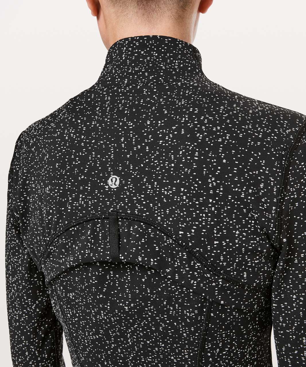 Lululemon Define Jacket - Magnetized Jacquard Black White