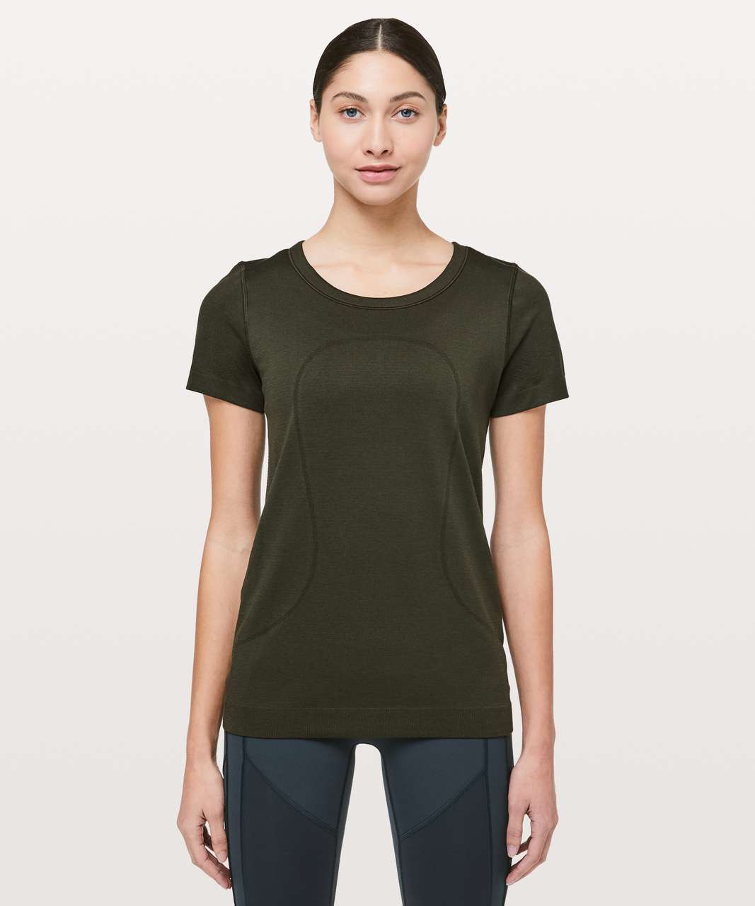 Lululemon Swiftly Breathe Long Sleeve - Willow Green / Army Green - lulu  fanatics