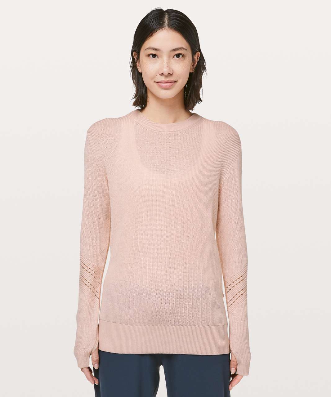 Lululemon Time To Restore Sweater - Misty Pink