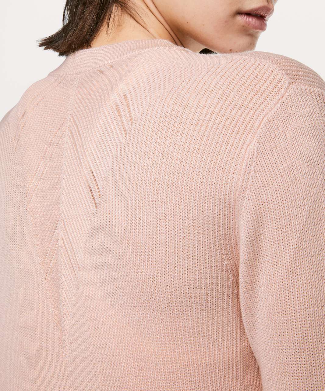 Lululemon Time To Restore Sweater - Misty Pink