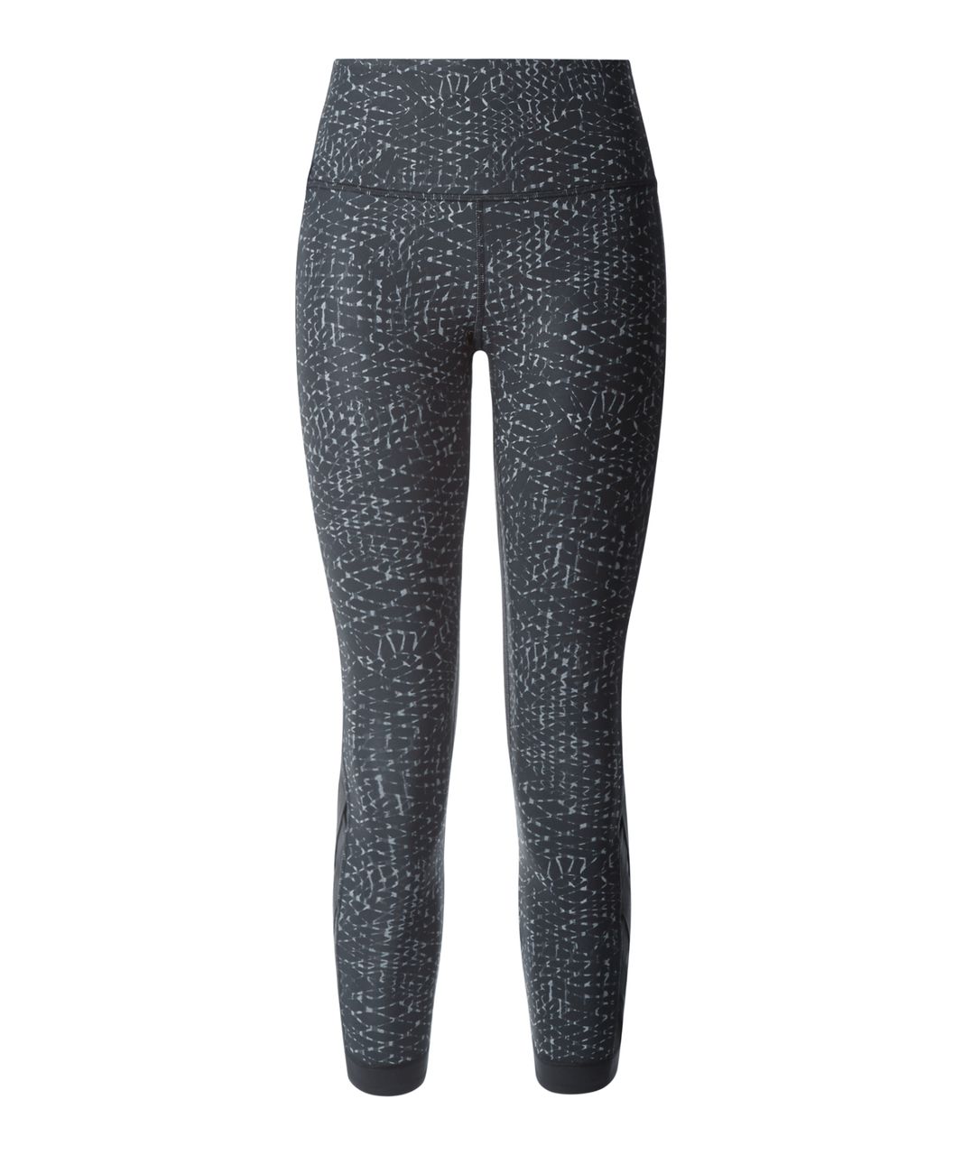 Lululemon Var-city Samba Snake Battleship Black Leggings 8