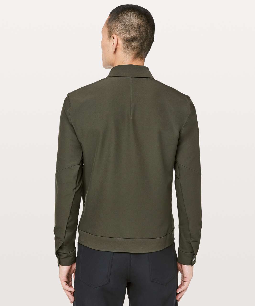 Lululemon Round Trip Jacket - Dark Olive - lulu fanatics