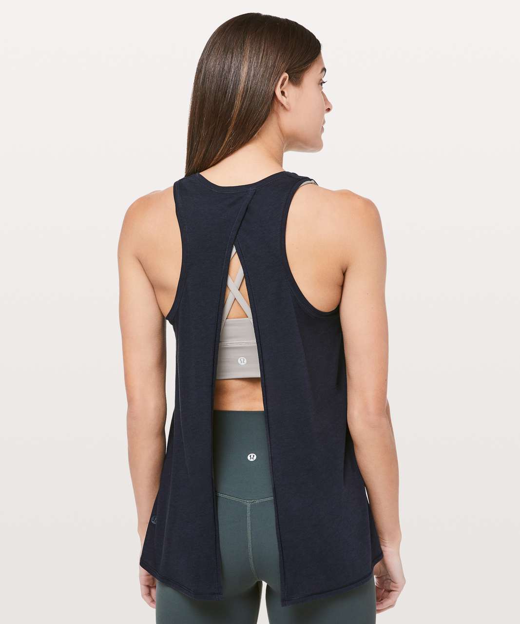 Lululemon All Tied Up Tank *Light - Midnight Navy