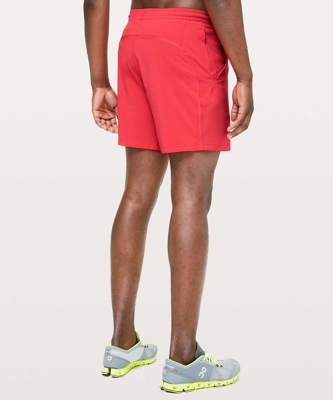 Lululemon Pace Breaker Short *Linerless 7 Updated - Red Alert - lulu  fanatics