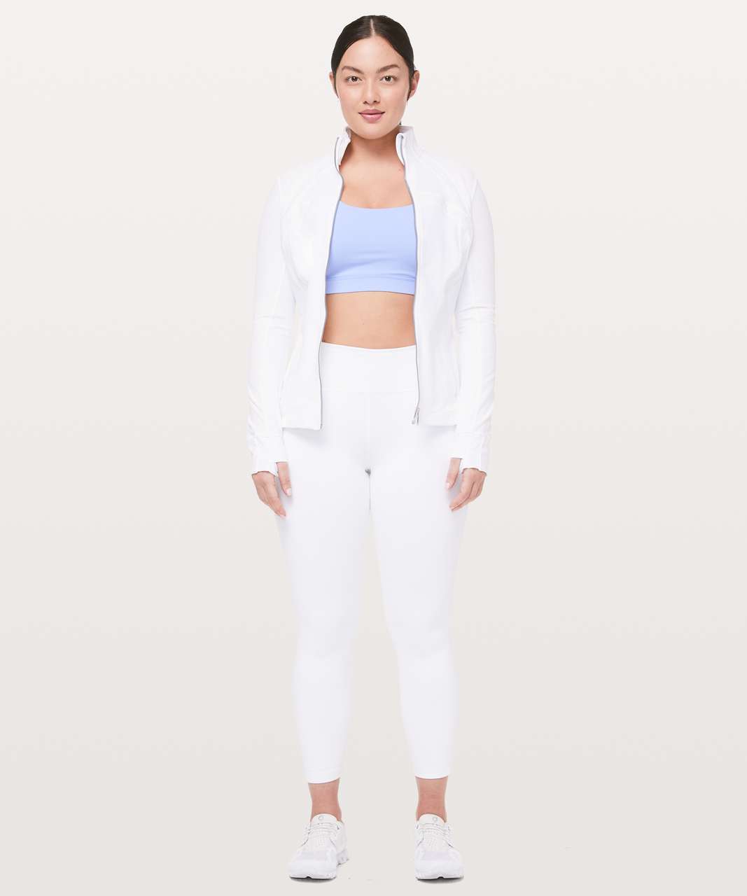 Lululemon Define Jacket Flocked - White