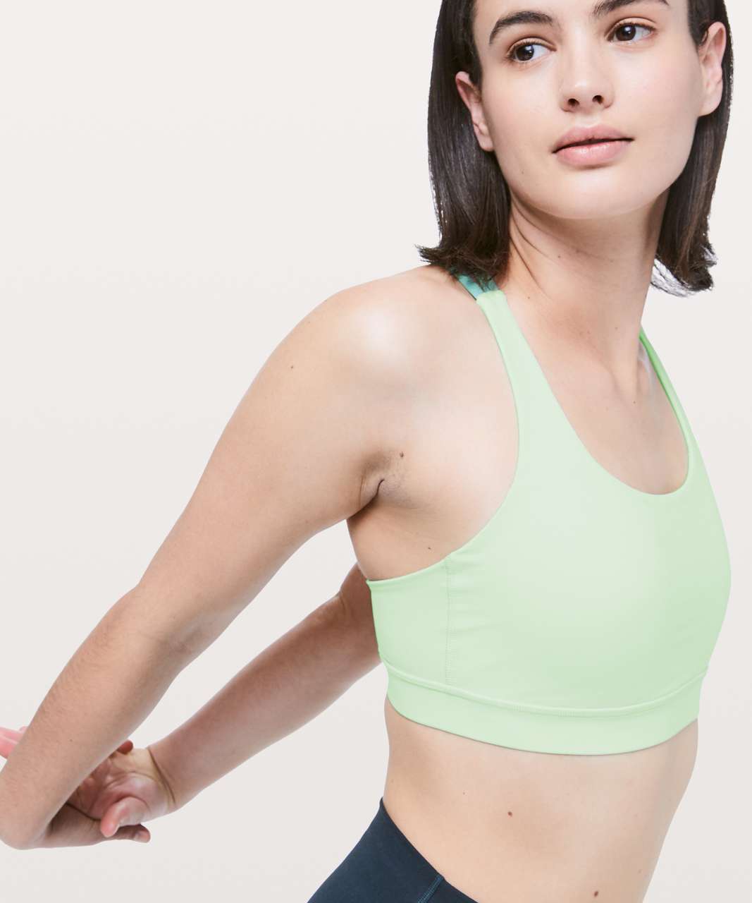 Lululemon Energy Bra - Misty Mint / Aqua Mint