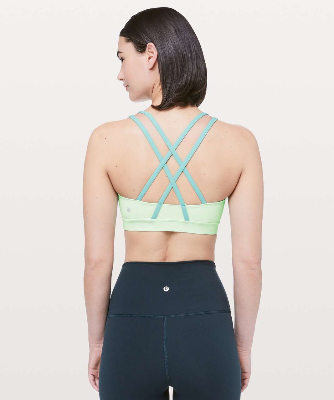 Lululemon Energy Bra - Misty Mint / Aqua Mint