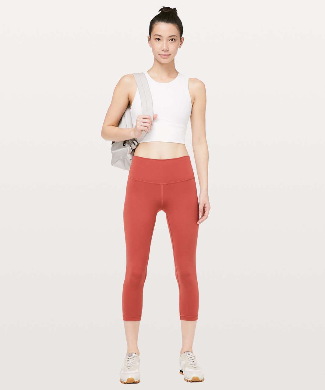 Lululemon Wunder Under Crop (High-Rise) *Full-On Luxtreme 21 - Pink Taupe  - lulu fanatics