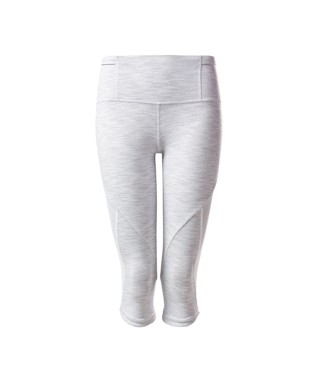 Lululemon Run With The Sun Crop - Wee Are From Space Nimbus Battleship / White