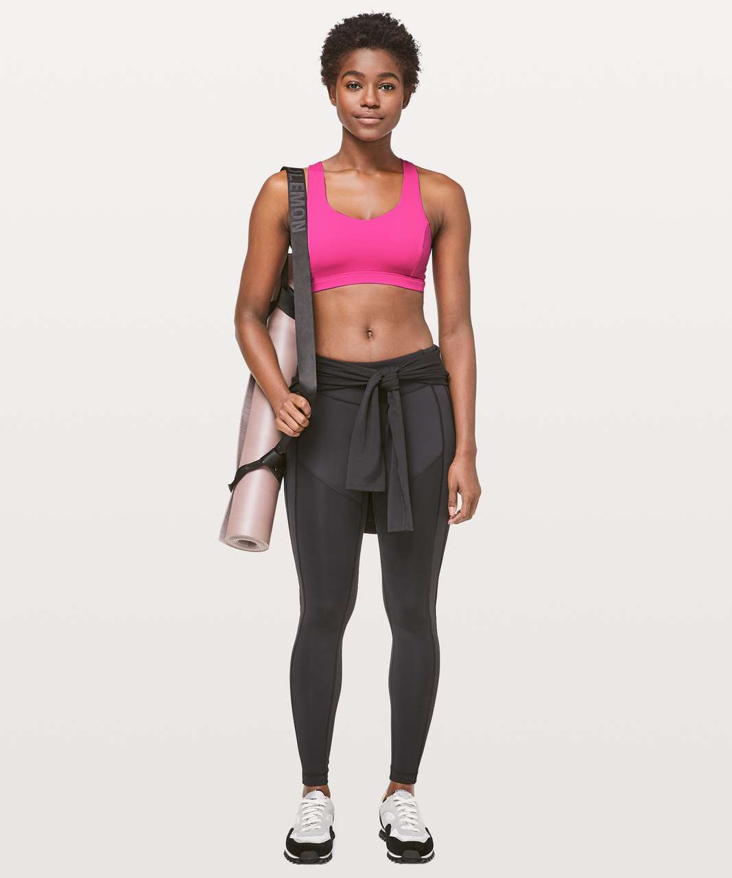 Lululemon Free To Be Serene Bra - Sonic Pink - lulu fanatics