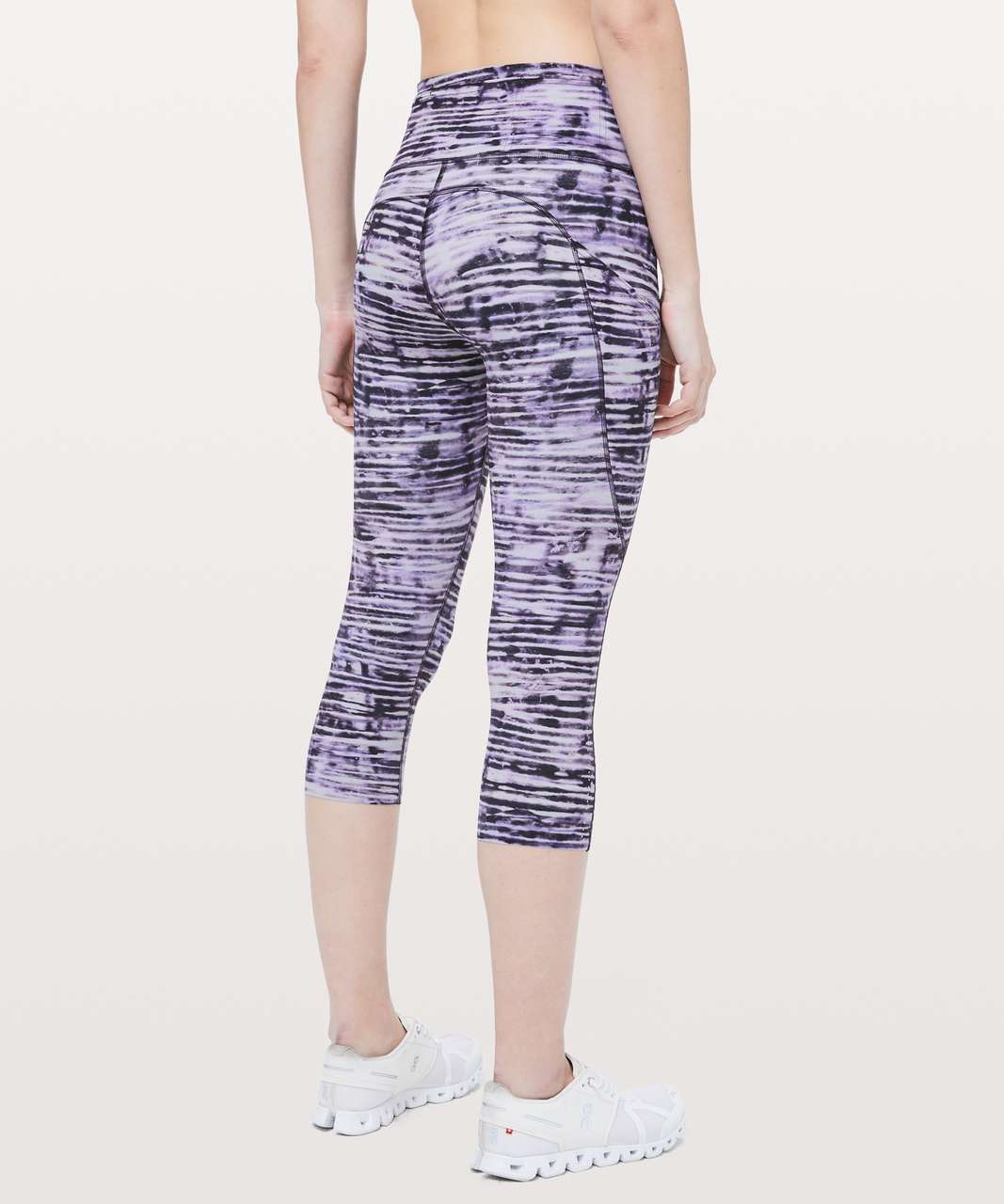 Lululemon Fast & Free Crop II *Nulux 19 - New Horizon Multi - lulu fanatics