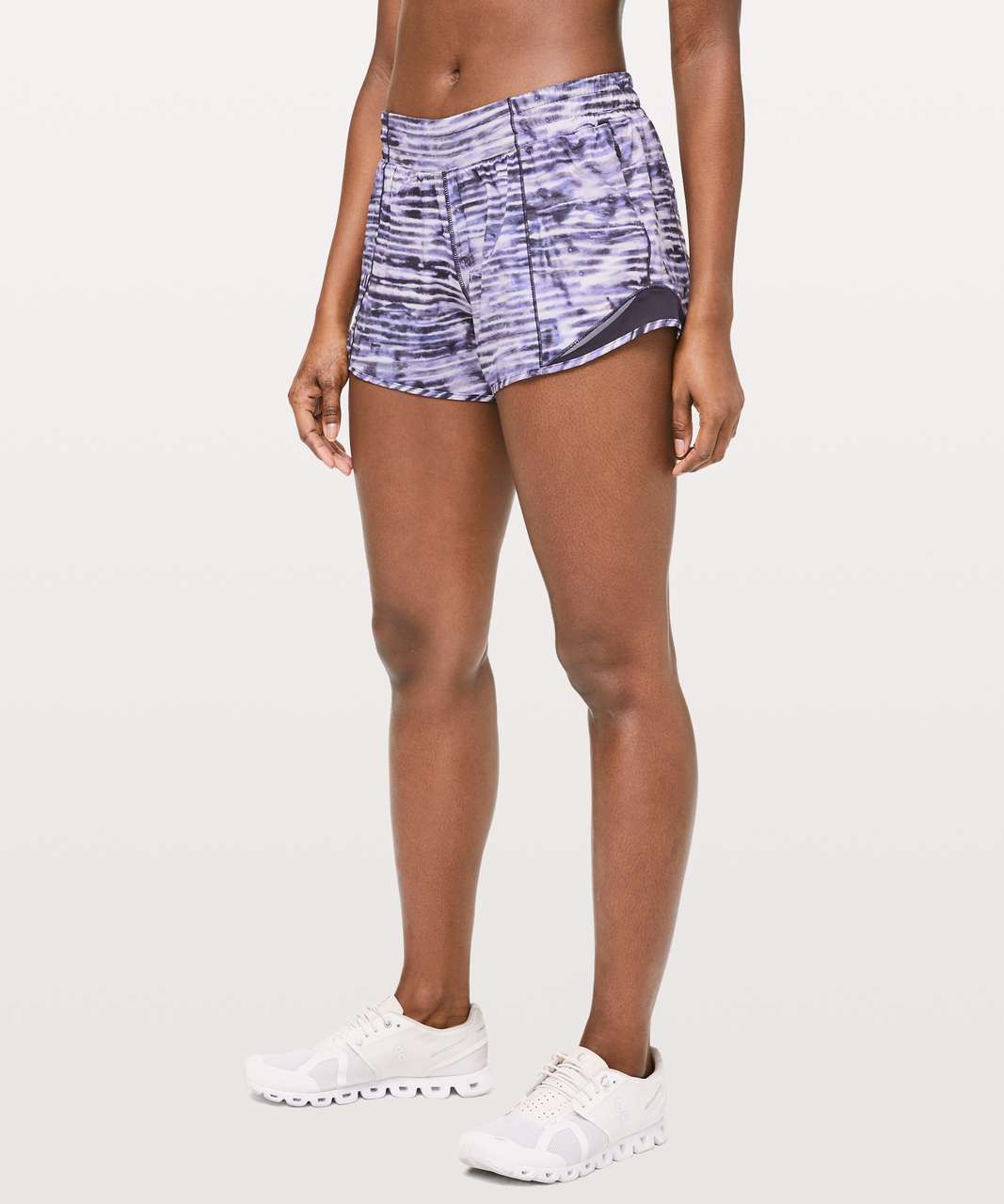 Lululemon Hotty Hot Short II Long 4 *Emboss - Honeycomb Emboss Black -  lulu fanatics