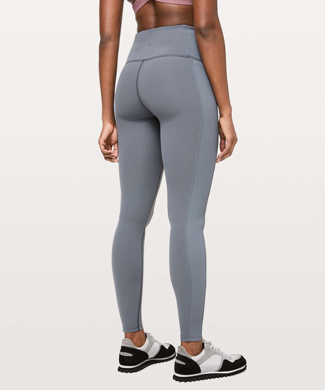 Lululemon Wunder Under High-Rise Tight *Rib 28 - Steam Blue - lulu fanatics